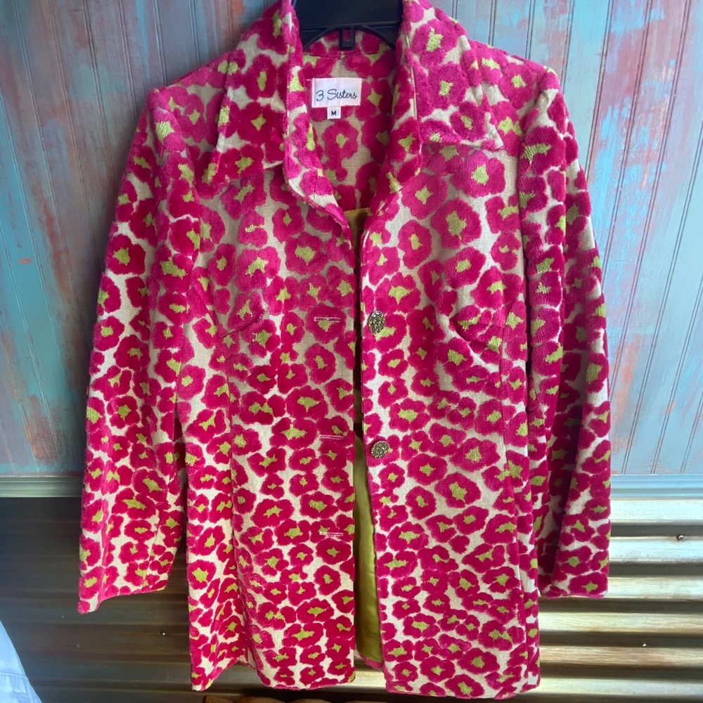 Colorful Pea Coat